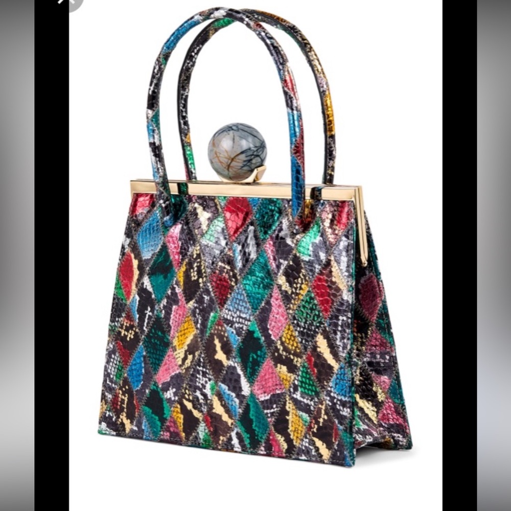 M2MAtelier Marie Laure Snake Handbag exclusive to Moda Operandi